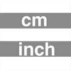 cm / inch Skalierung serienmäßig bzw. auf Wunsch ohne Aufpreis lieferbar